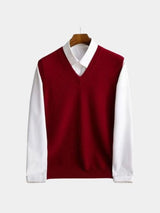Women's Sweater Vest | Tailored Fit & V-Neck