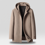 Women's Hooded Coat | Warm & Zip Closure