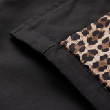 Women's Leopard Print Coat | Adjustable Waist Fit 4