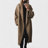 Women's Long Coat | Elegant & Warm Silhouette