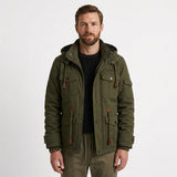 Men's Utility Jacket | Multi-Pocket & Warm Lining 3