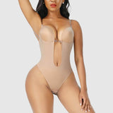 Women's Backless Bodysuit | Seamless Sculpting & Bust Support 1