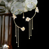 Women's Butterfly Earrings | Sparkling Flower Design 3