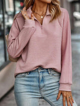 Women's Cozy Sweater | V-Neck & Zip Detail 8