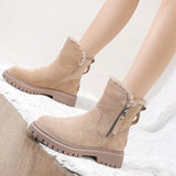 Women's Ankle Boots | Low Square Heel & Soft Lining