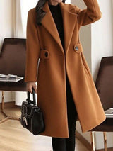 Women's Coat | Elegant Long Silhouette 1