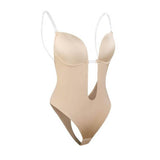 Women's Backless Bodysuit | Seamless Sculpting & Bust Support 6