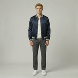 Classic Satin Varsity Jacket