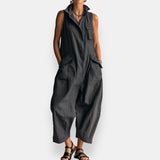 Women's Sleeveless Jumpsuit | Relaxed Fit & Comfort 1