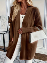Women's Open-Front Cardigan | Cozy & Relaxed Fit 9