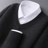 Men's V-Neck Sweater | Warm & Soft Comfort