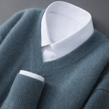 Men's V-Neck Sweater | Warm & Soft Comfort