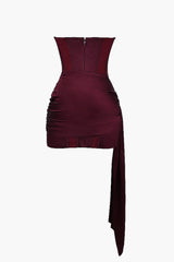 Women's Bustier Mini Dress | Draped & Flattering Design