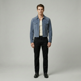 Suede Western Trucker Jacket