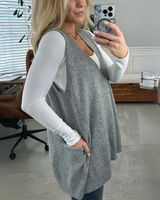 Women's Knit Vest | Cosy Layering & Relaxed Fit 4