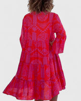 Women's Bohemian Dress | Relaxed Fit & V-Neck 6