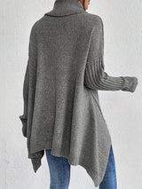 Women's High Neck Sweater | Cozy & Draped Fit 17