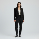 Classic Tailored Cropped Blazer