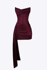 Women's Bustier Mini Dress | Draped & Flattering Design