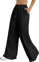 Women's Palazzo Trousers | Wide Leg & High Waist 4