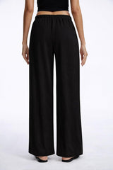 Women's Wide Leg Trousers | Crease Resistant & High Waisted 4