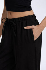 Women's Wide Leg Trousers | Crease Resistant & High Waisted 5