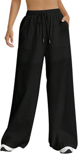Women's Palazzo Trousers | Wide Leg & High Waist 2