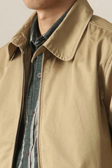 Men's Harrington Jacket | Full Zip & Fold Collar