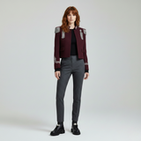 Embellished Military Cropped Jacket