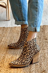 Women's Ankle Boots | Animal Print & Block Heel