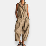 Women's Sleeveless Jumpsuit | Relaxed Fit & Comfort 2