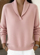 Women's V-Neck Sweater | Loose Fit & All-Day Comfort 3