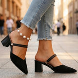 Women's Pointed-Toe Heels | Convertible Slingback & Mule