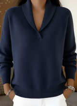 Women's V-Neck Sweater | Loose Fit & All-Day Comfort 8