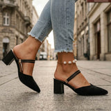 Women's Pointed-Toe Heels | Convertible Slingback & Mule
