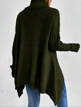 Women's High Neck Sweater | Cozy & Draped Fit 21