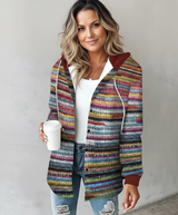 Women's Hooded Coat | Warm & Windproof