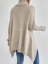 Women's High Neck Sweater | Cozy & Draped Fit 18