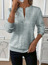 AMY | SWEATER WITH ZIPPER 13