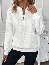 AMY | SWEATER WITH ZIPPER 5