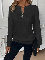 AMY | SWEATER WITH ZIPPER 8