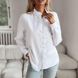 AURORA RUFFLE LONG SLEEVE SHIRT 6