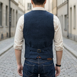 Adrian – Classic  Tweed Waistcoat for Men 5