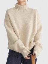 Women's Cropped Turtleneck Jumper | Warm Without the Bulk