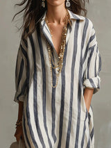 Amaris Long Shirt Dress 2
