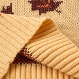Women's Patterned Sweater | Cosy Crewneck Fit