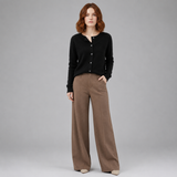 Cashmere Cardigan | Women's O Neck Button Up