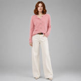 Cashmere Cardigan | Women's O Neck Button Up