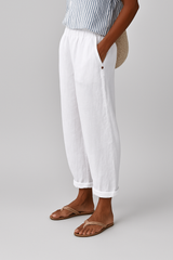 Women Wide Leg Pants Elastic Waist Casual Lightweight Pockets - Image 6