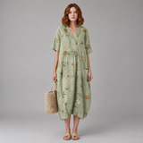 Women's Summer Dress | Floral Button-Through
